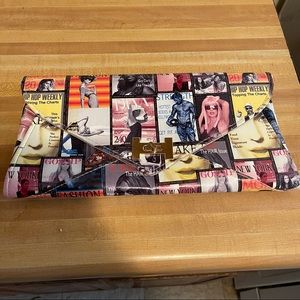 Magazine Print Envelope Clutch